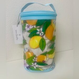 NWT Vera Bradley Lemon 🍋 & Floral Clear Cosmetic Bag